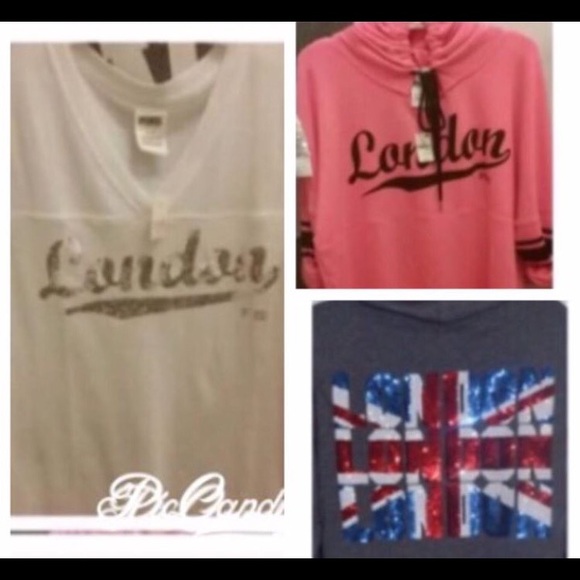 British ISO: 2 hoodies and 1 t-shirt